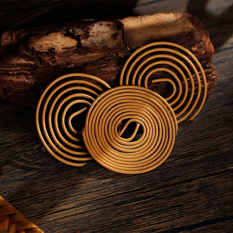 Incense Coil Vietnam Natural 48/ Box of Pure Home Indoor Aromatherapy 2.5 Hours 100% Natural Agarwood oud incense