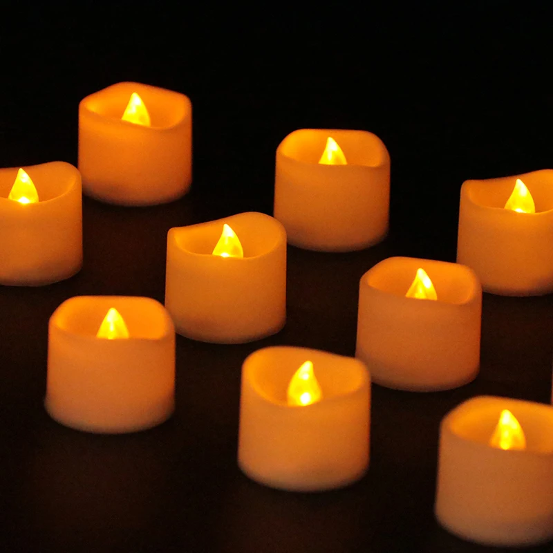 Moving Wick Dancing Flame Flickering Led Candle Real Wax Moving Flame Pillar Candle With Timer Remote Control