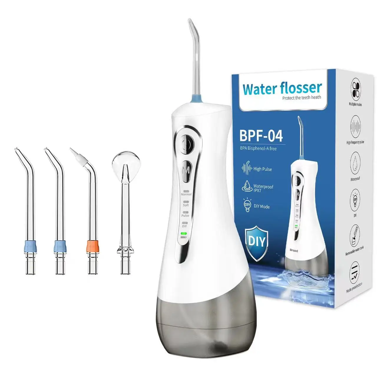 New arrival Oral Irrigator Portable Teeth Cleaning Cordless Irrigation Care Electric Tank Pick Water Dental Flossers