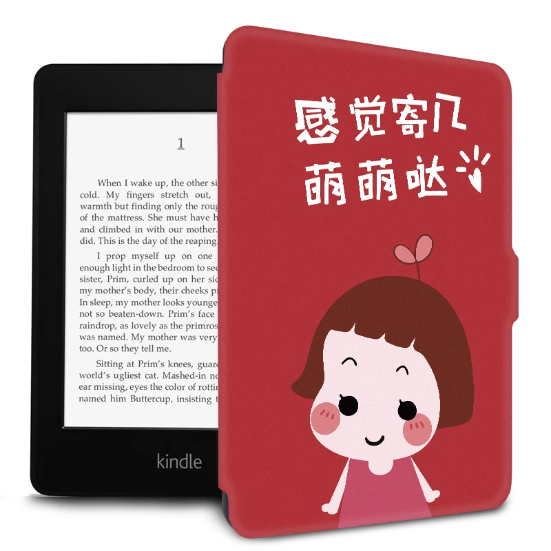 Lightest Premium Leather Smart Cover for Kindle Paperwhite 4 Case for Kindle 10 Generation