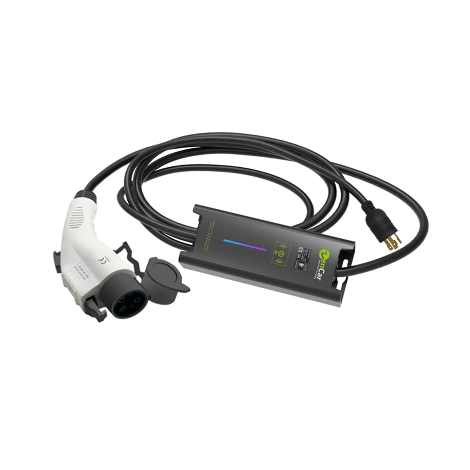 Zencar 16A SAE J1772 Type1 автомобильное зарядное устройство умный дом зарядки Evse с L6-20 штепсельной вилки