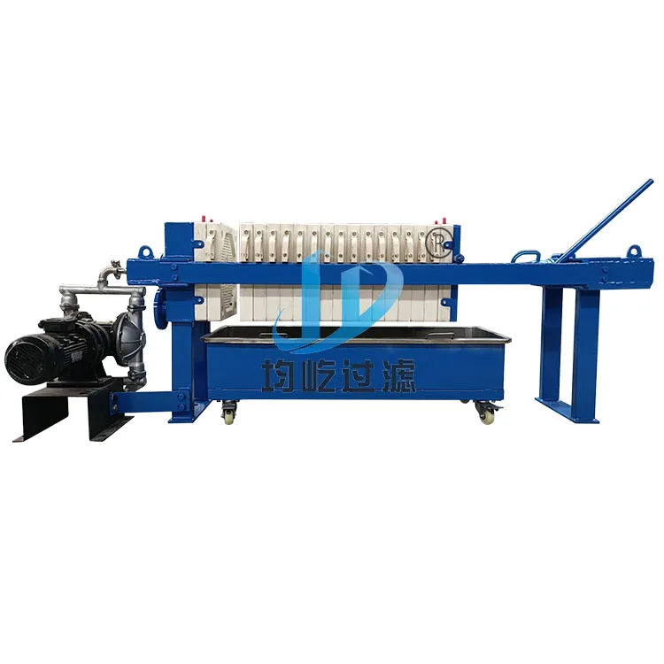 Small laboratory filter press cheap filter press machine lab scale filter press