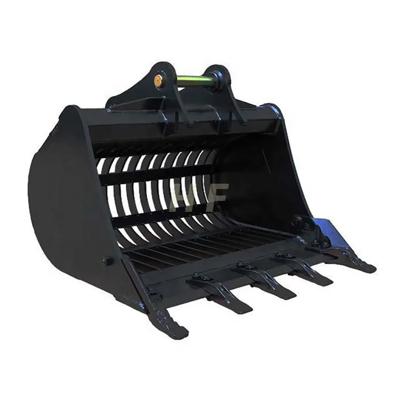 Excavators Rock Strength Skeleton Tilting Bucket Pc40 Pc55 Pc200 Pc210 Pc1000 Pc1250 0.5M3 0.8M3 0.93M3 Mini Buckets For 4 In 1