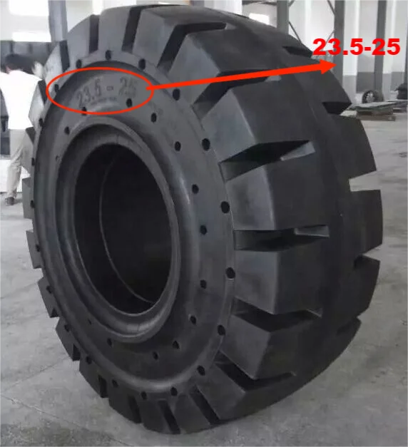 high quality OTR tyre solid tire  23.5-25