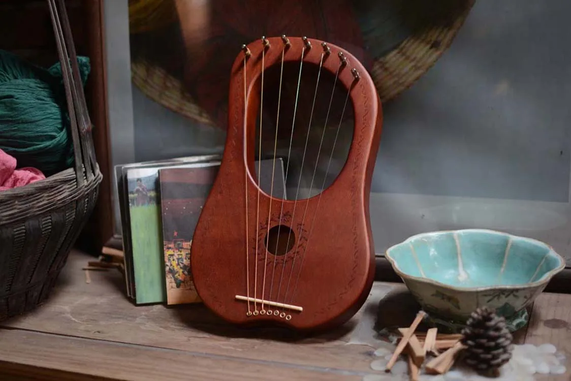 New lyre harp 10 струн мини музыкальный инструмент $18-$13 97 маленькая Гарпа