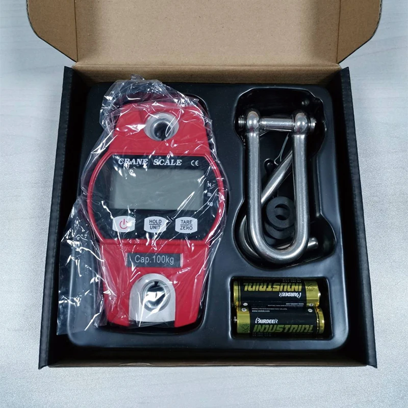 High Quality 300KG Mini Digital Crane Scale Luggage Fishing Balance Pocket Weight Scale Hook hanging Crane Electronic scales