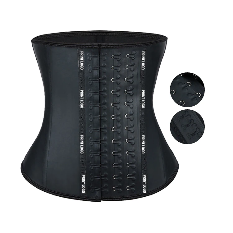 Zinc Alloytex Waist Cincher Waist Trainer Trimmer Belt Girdle Women Standard Adults Knitted Shapers Latex Corset 1 Pc 100% Latex