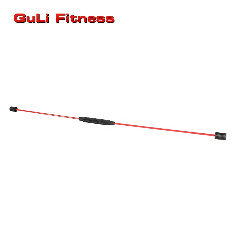 Guli Fit полная штанга для упражнений тела Вибрирующая качели Гибкая резиновая эластичная фитнеса из стекловолокна Аэробные флексовые