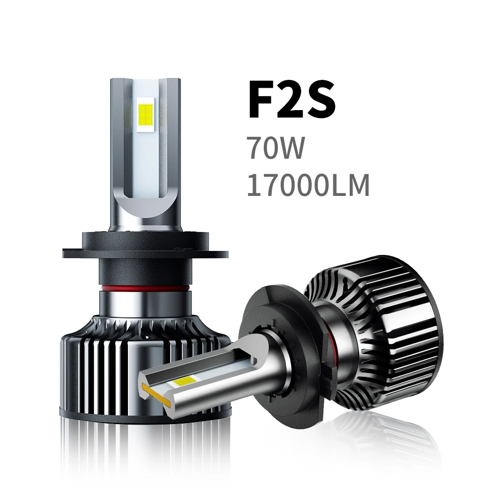 Auto Lighting System 17000lm Mini LED Headlamp 12V Car Headlight Bulbs 9004 9005 9006 H1 H3 H11 H7 H4