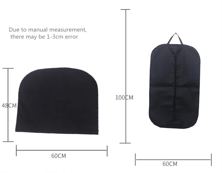 Новинка 2021 года, чехол для одежды на заказ, нетканый чехол для одежды, пылезащитный чехол для костюма