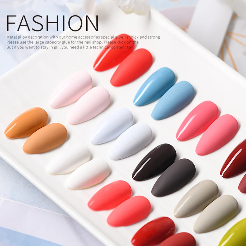 Private Label OEM Bottle 15ml Neon Glitter Soak Off Uv Gel Nail Polish Set Kit For Nail Salon and Beginner