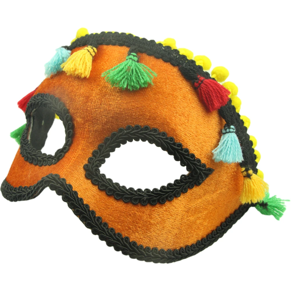 Venetian Costume Party Black Elegant Eye Mask Makeup Accessories Masquerade Girls Half Face Party Dance Mask