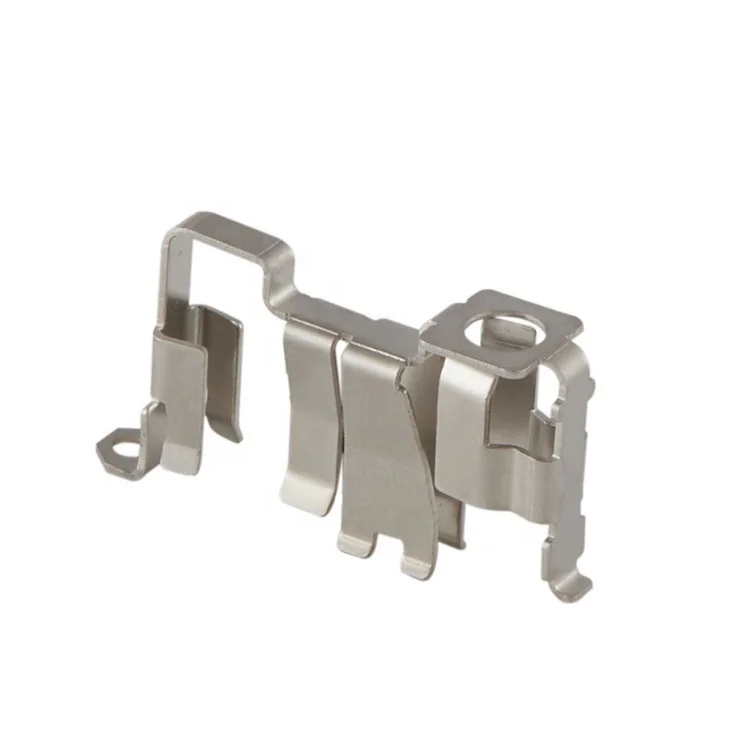 Customized high precision stamping switch socket shrapnel accessories brass metal spring