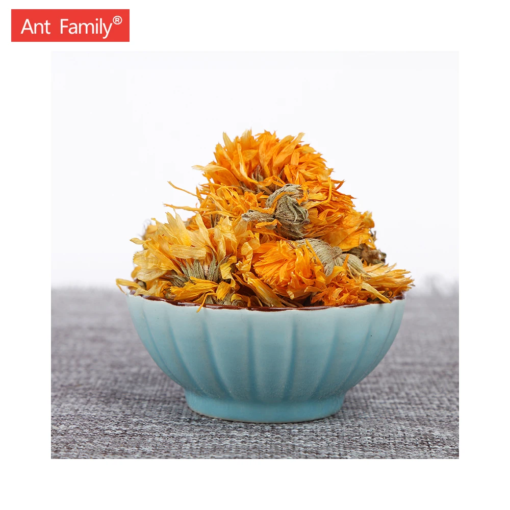Organic Dried  Calendula Flower Tea Marigold Tea For Improve Skin Gloss And Elasticity Chrysanthemum Tea