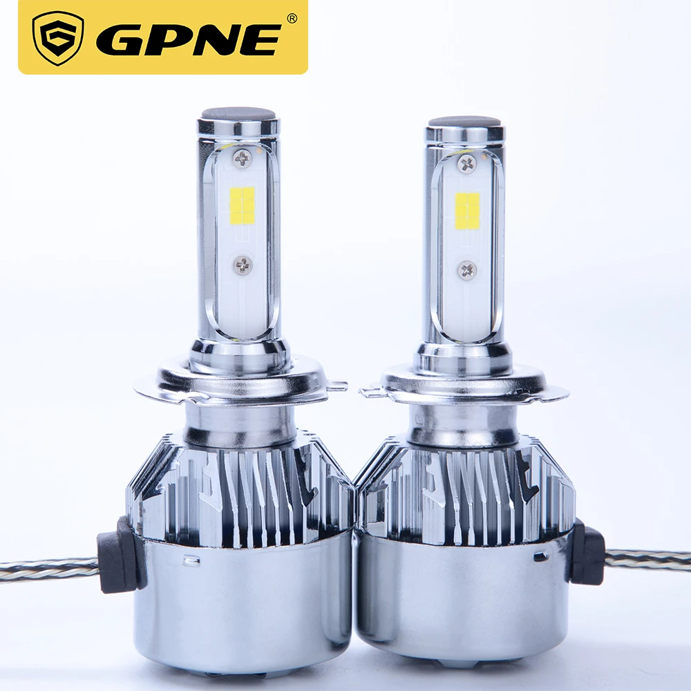  Светодиодная лампа GPNE C8 H7 ультраяркая для фар ближнего и дальнего