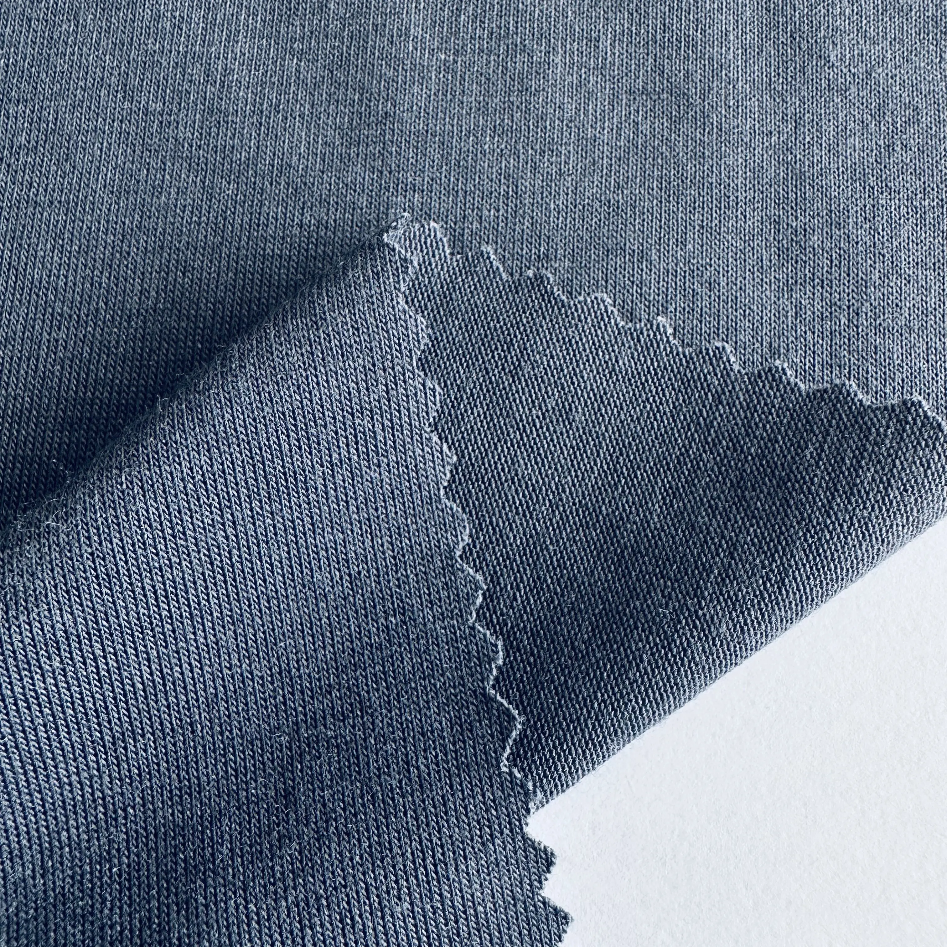 Легкая 62% ткань 170gsm из полиэстера 34% искусственный шелк 4% спандекс трикотажная для футболки и одежды