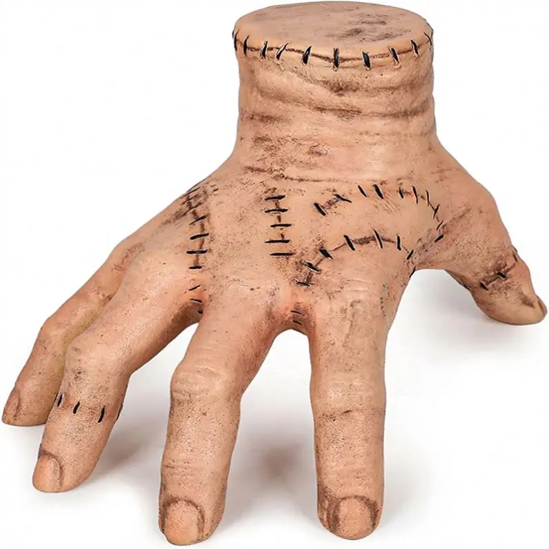 YYPD Thing Hand From Family Cosplay Latex Figurine Home Decor Desktop Crafts Toy Halloween Party Costume Prop