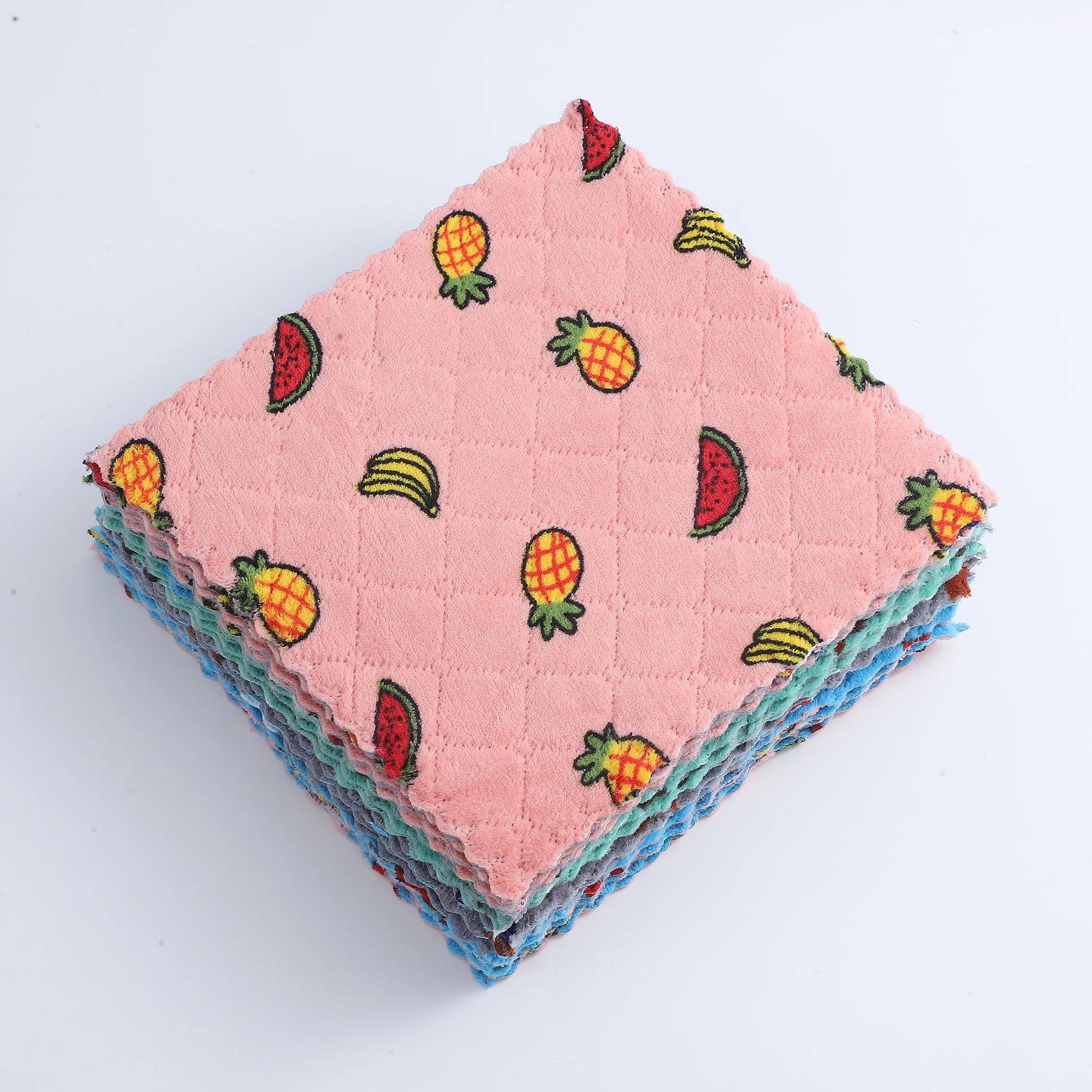 Высококачественная супервпитывающая Двусторонняя салфетка из микрофибры