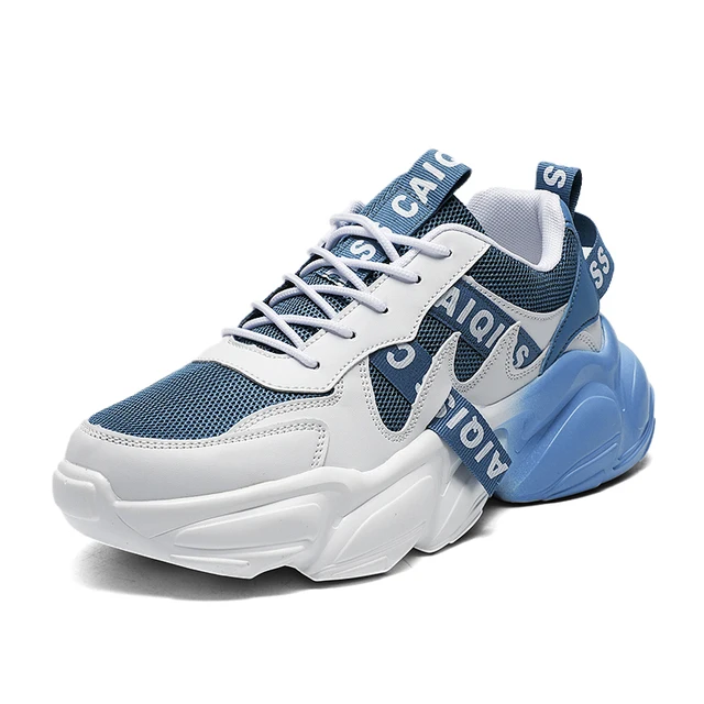 New Mesh Male Sneakers Fashion Sneakers For Men 2023 Breathable Non-slip Running Shoes Men Light Casual Shoes White Size 36-45