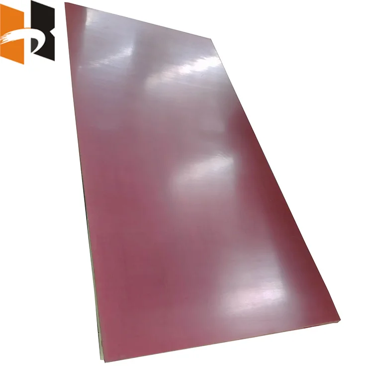 High Quality Construction Film Faced Poplar Hardwood Shuttering Plywood For Sale