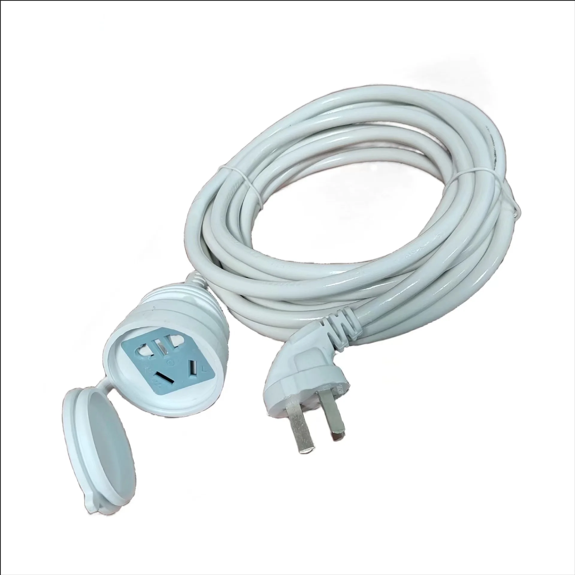 PVC Rubber Electric Extension Cord Socket Outdoor Garden Copper Cable Plug Tree Landscape Lighting Power Cords Extension Cords