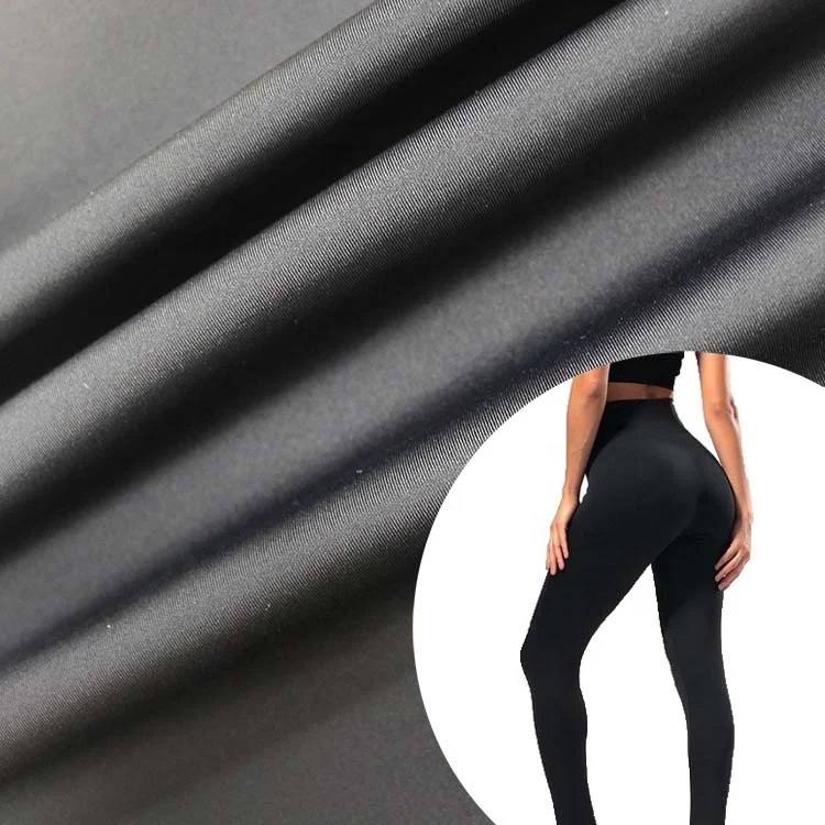 Quick Dry 75 Polyester 25 Spandex 4 Way Stretch Interlock Clean Cut Fitness Gym Wear Sportswear Fabric Can Do Customized Print