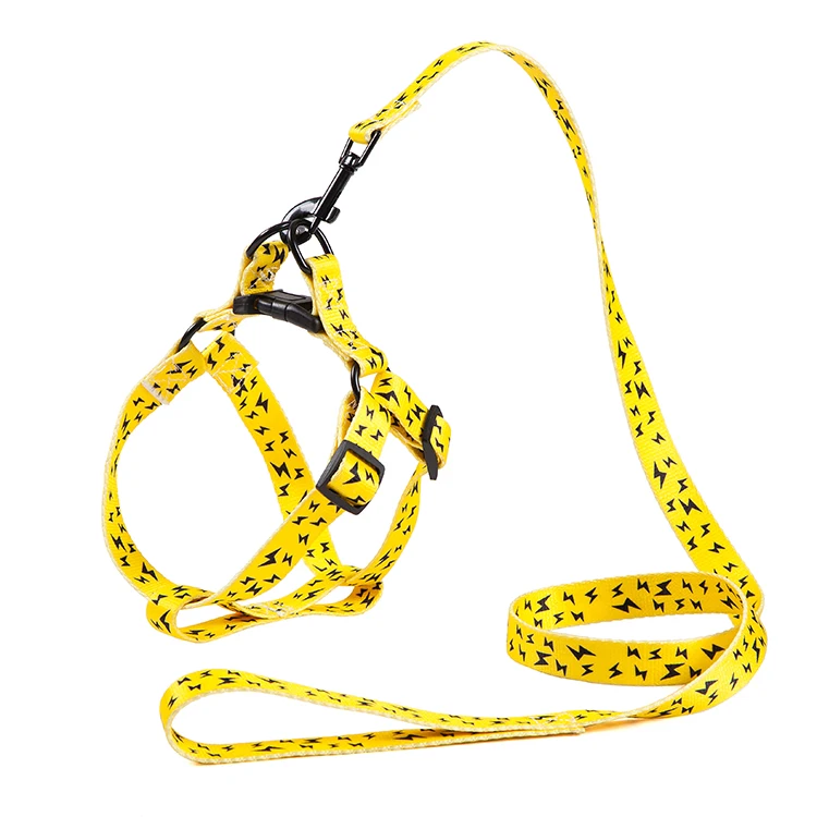 Sustainable Lights Hot Selling Bright Colors Easy Walk Led Dog Body Harness Leash Luxury