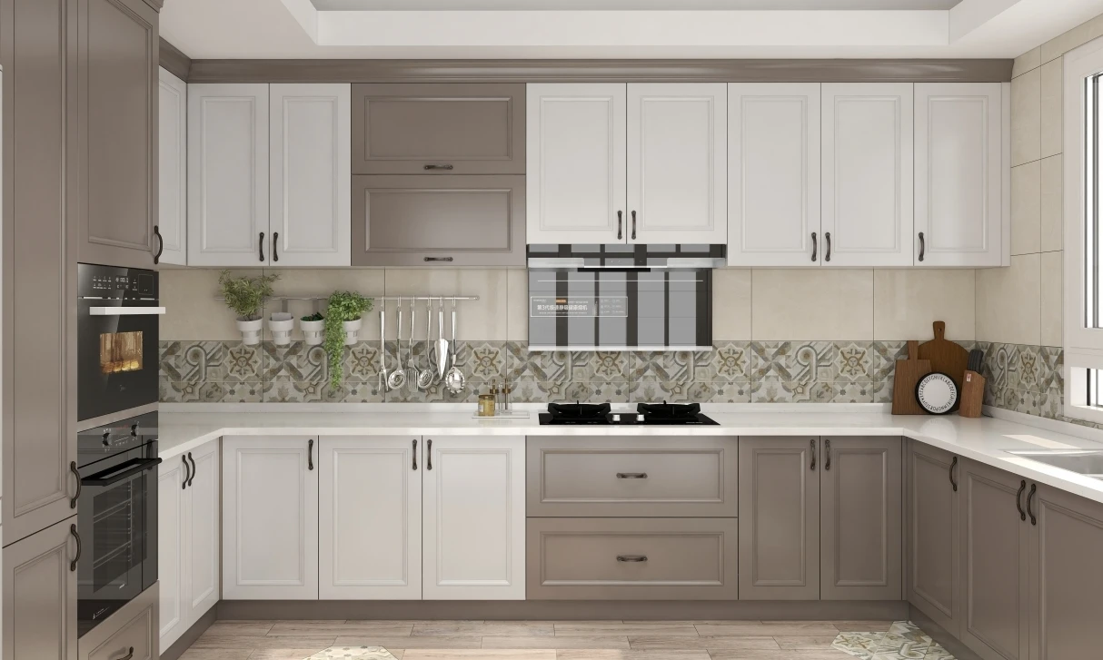 Hot Selling Modern Designs Modular Kitchen Cabinet Solid Wood Lacquer Kitchen Furniture