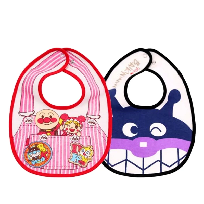 
Cute Custom Baby Bibs Organic Cotton Baby Triangle Saliva 