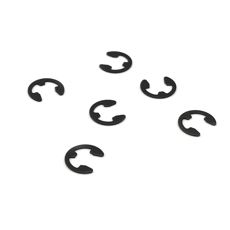 SK7 high carbon steel electronic clip fixing ring E-type snap ring shaft fixing washer