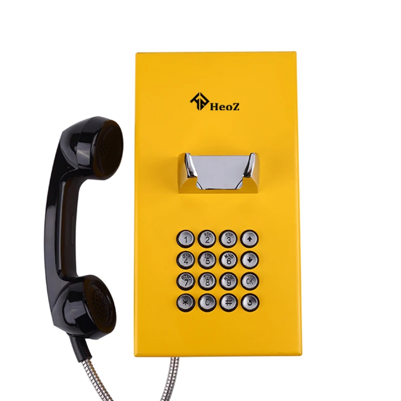 High Quality Prison Phone Voip Telephone Ip65 Prison Card Public Phone For Inmate