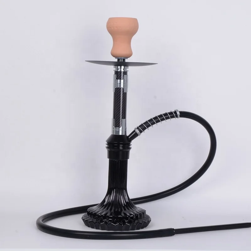 Wholesale Germany Design Colorful Hookah Set With Silicone Pipe Hose Turkish Hookah