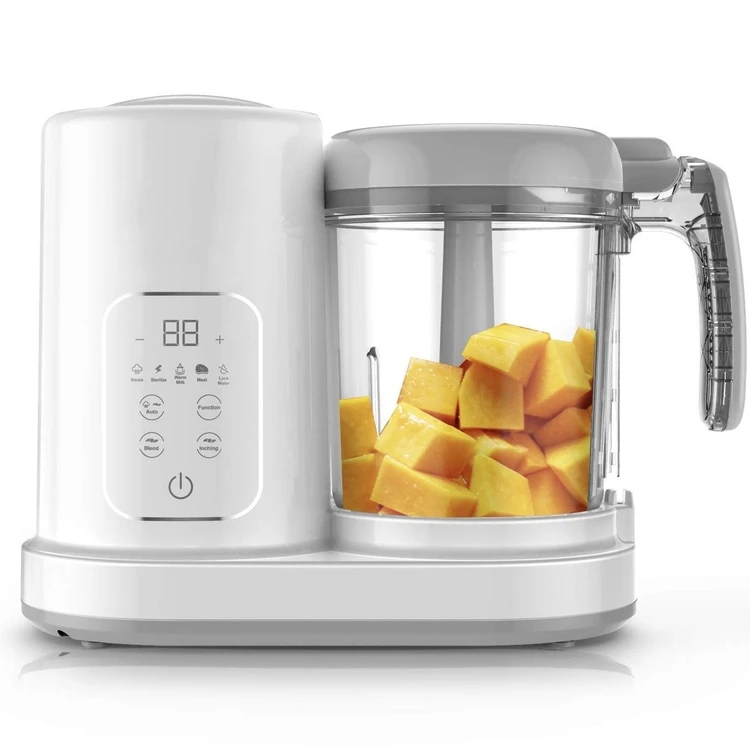 Hot Selling High Quality Smart Touch Panel Baby Food Maker Processor