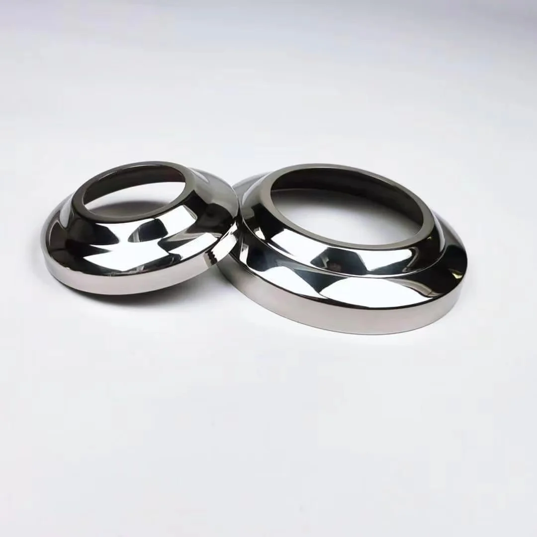 Good quality railing accessories 304 316 stainless steel pipe cover round end cap handrail cover