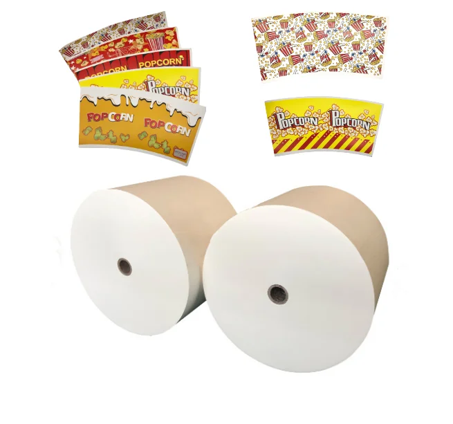 China Manufacture Professional waterproof white offset coated paper in roll for paper cup