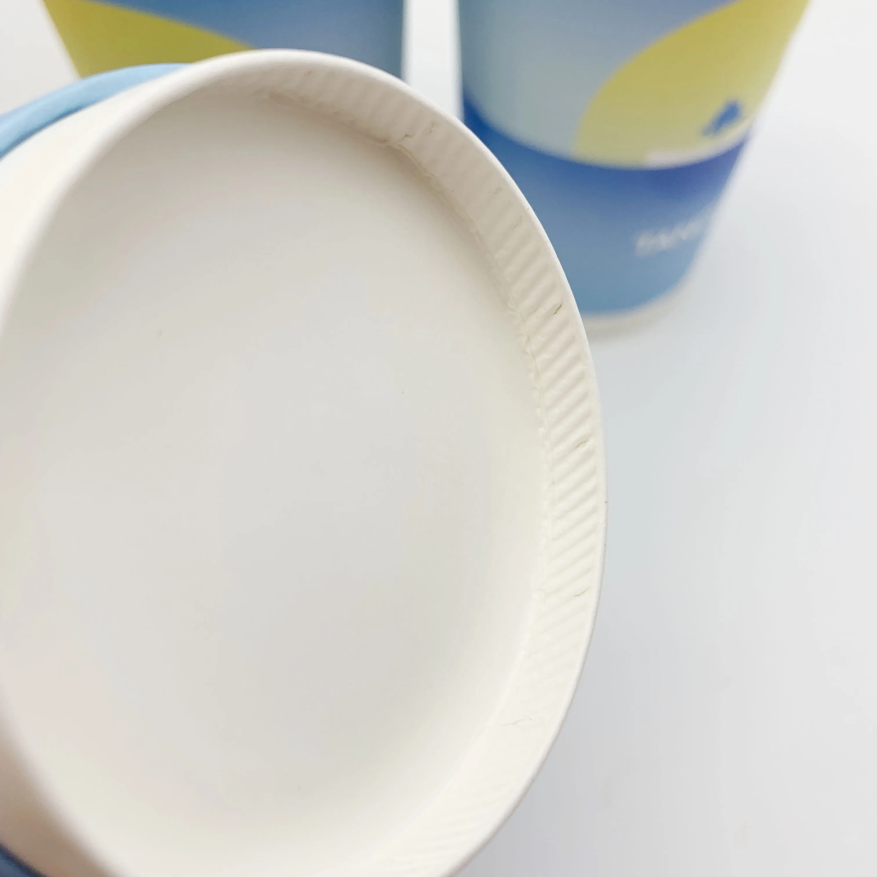 Factory Price Custom Logo Disposable 8oz 12 oz Coffee Cup For Take Away