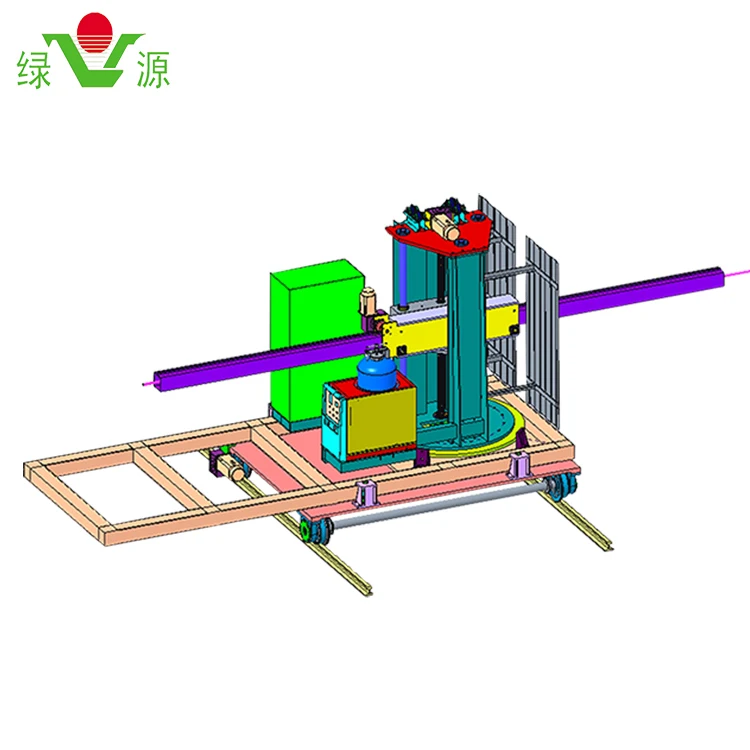 Teaching mode positioning Linear robot Fully automatic refining car Aluminum water refining car