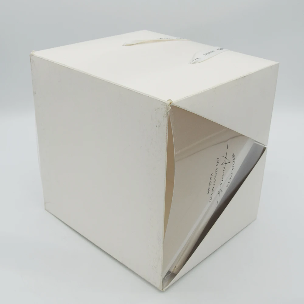 Custom Printed Logo Cake Boxes Packaging Bakery Fried Chicken Bento Cake Box With PVC Window