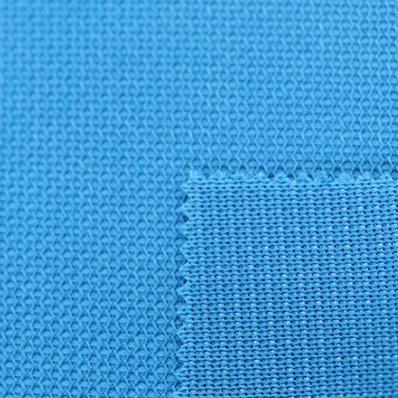 100% knitted Raschel polyester mesh fabric for sports shoes, upper material