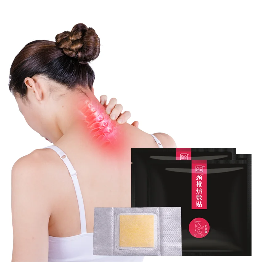 Waist Ache Hot Compress Plaster with Self Heating Iron Powder German Medical Glue Professional Factory