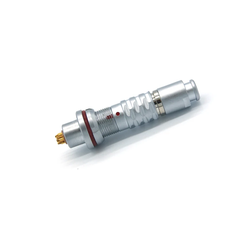 Quick Release Self Locking Lemos Female Fgg.0B 2 Pins Push Pull Circular Connector