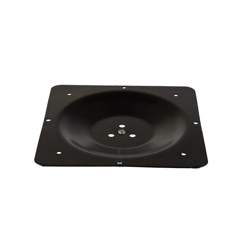 metal furniture table base with round flat base for outdoor usage