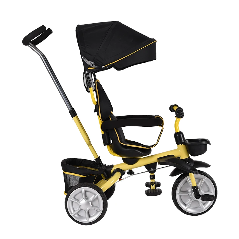 2024  fashion hot sale wholesale folding baby safety walker tricycle for babies 4 in 1
