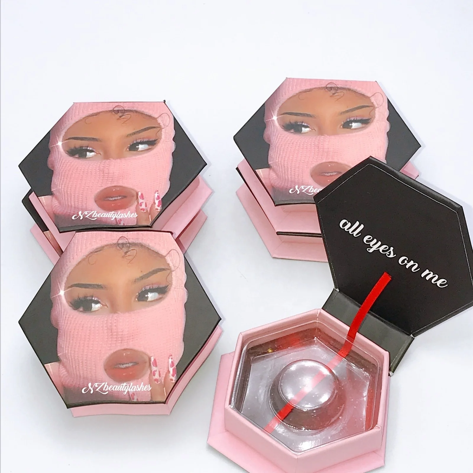 nicetimelashes New Design Custom Eyelash Packing Set 3d Mink False Eye Lashes Own Brand 25mm Wholesale Mink Eyelashes