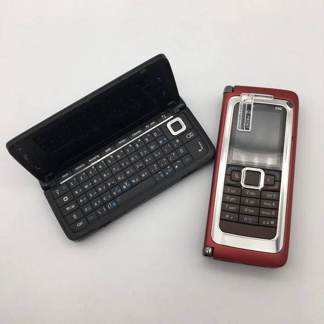 Business mobile phone original E90 unlocked cell phones 3G fold  phone