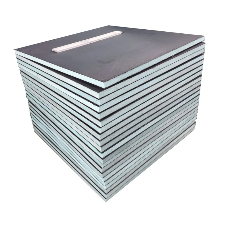 tile backer board  xps shower tray