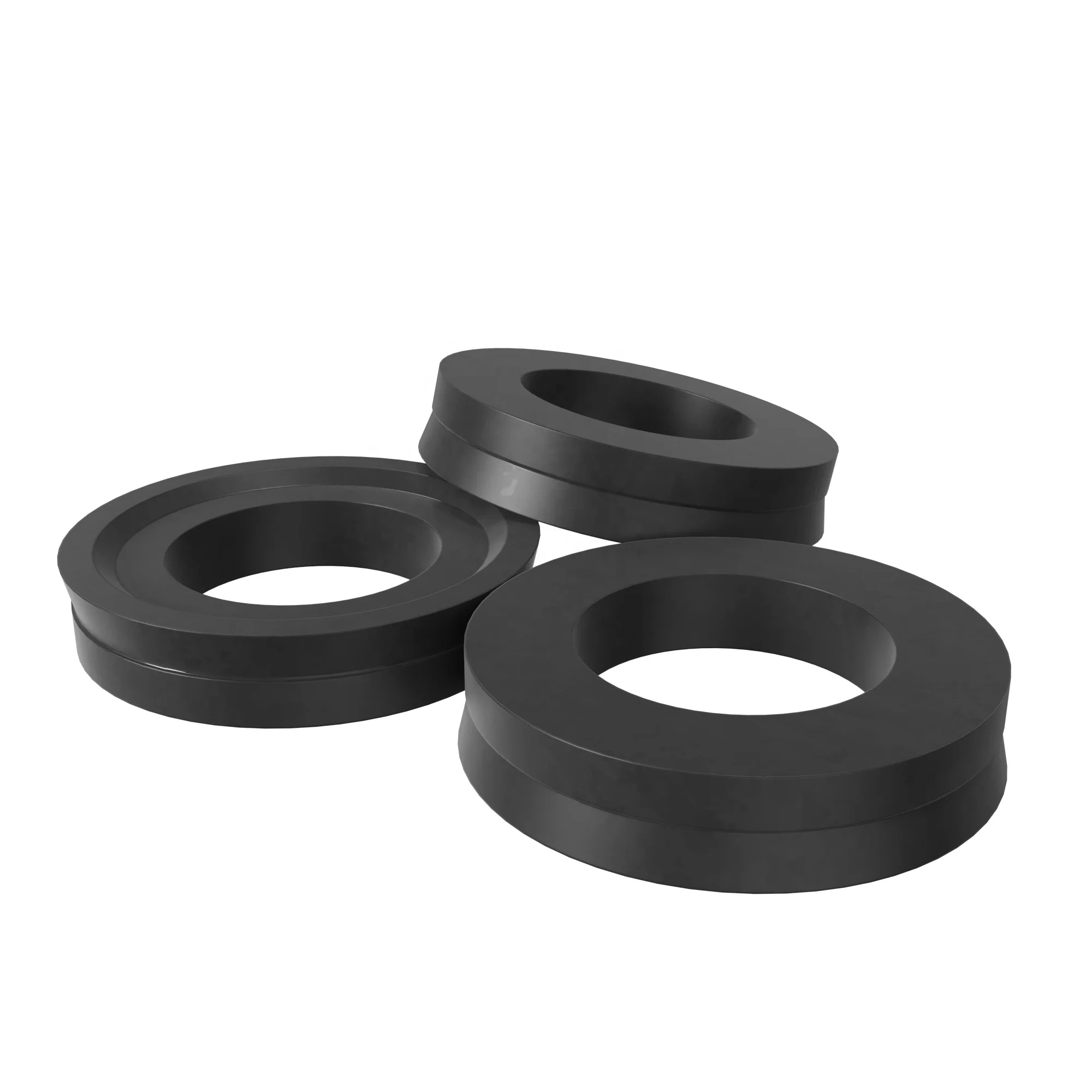 china manufacturer Putzmeister Stationary Pump Piston Seal Diameter 150mm,  Rubber Piston Seal With Guide Rings DN150