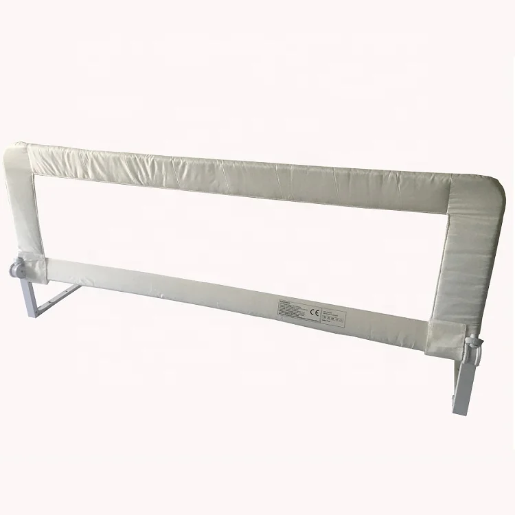 Baby Bed Rail for Toddlers Foldable Extra Long Safety Crib Rail Guard Swing Down Bed Guard Full Size Kids Baby Bed Fence