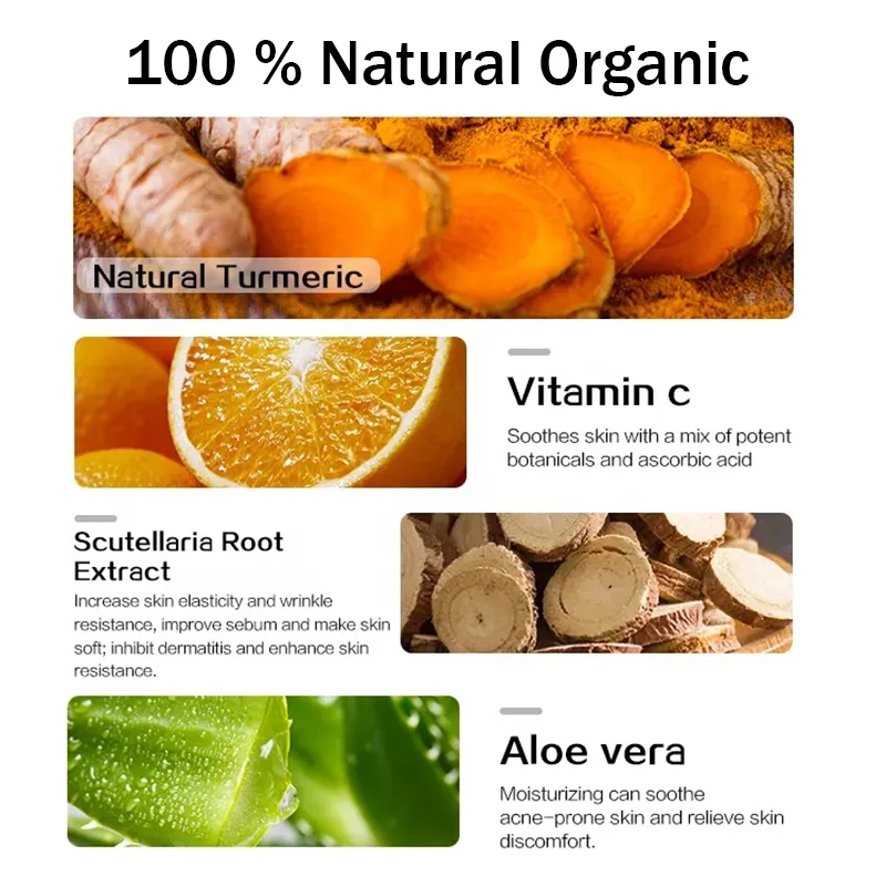 Amino Acid Donkey Milk Turmeric Body Lotion Moisturizing and Brightening Skin Tone Body Lotion Wholesale