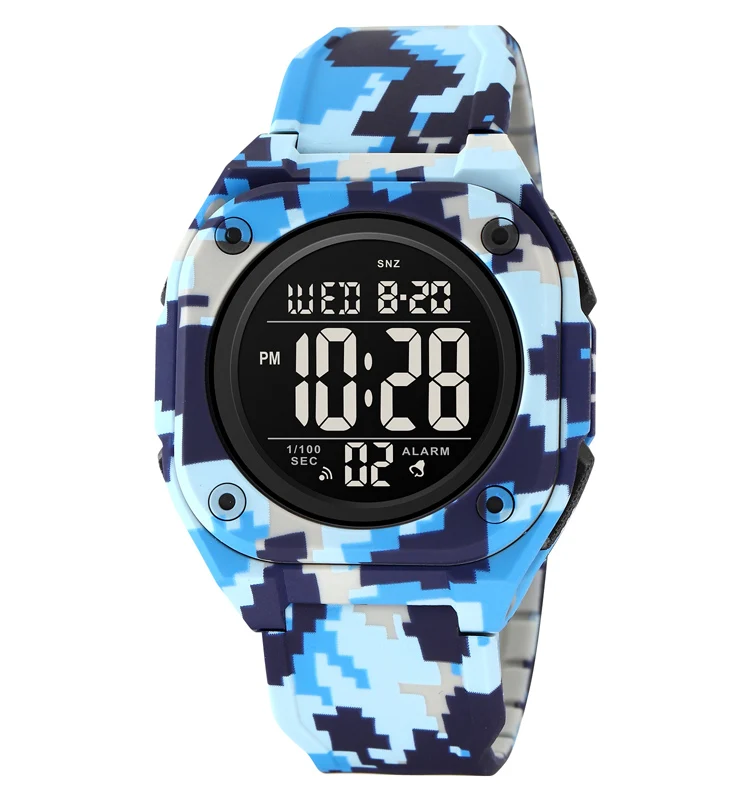 Пользовательские Новые поступления Dual Time SKMEI 2160 цифровые наручные часы мужские